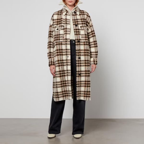 Isabel Marant Étoile Fontizi Checked Wool-Blend Jacket | Coggles (Global)