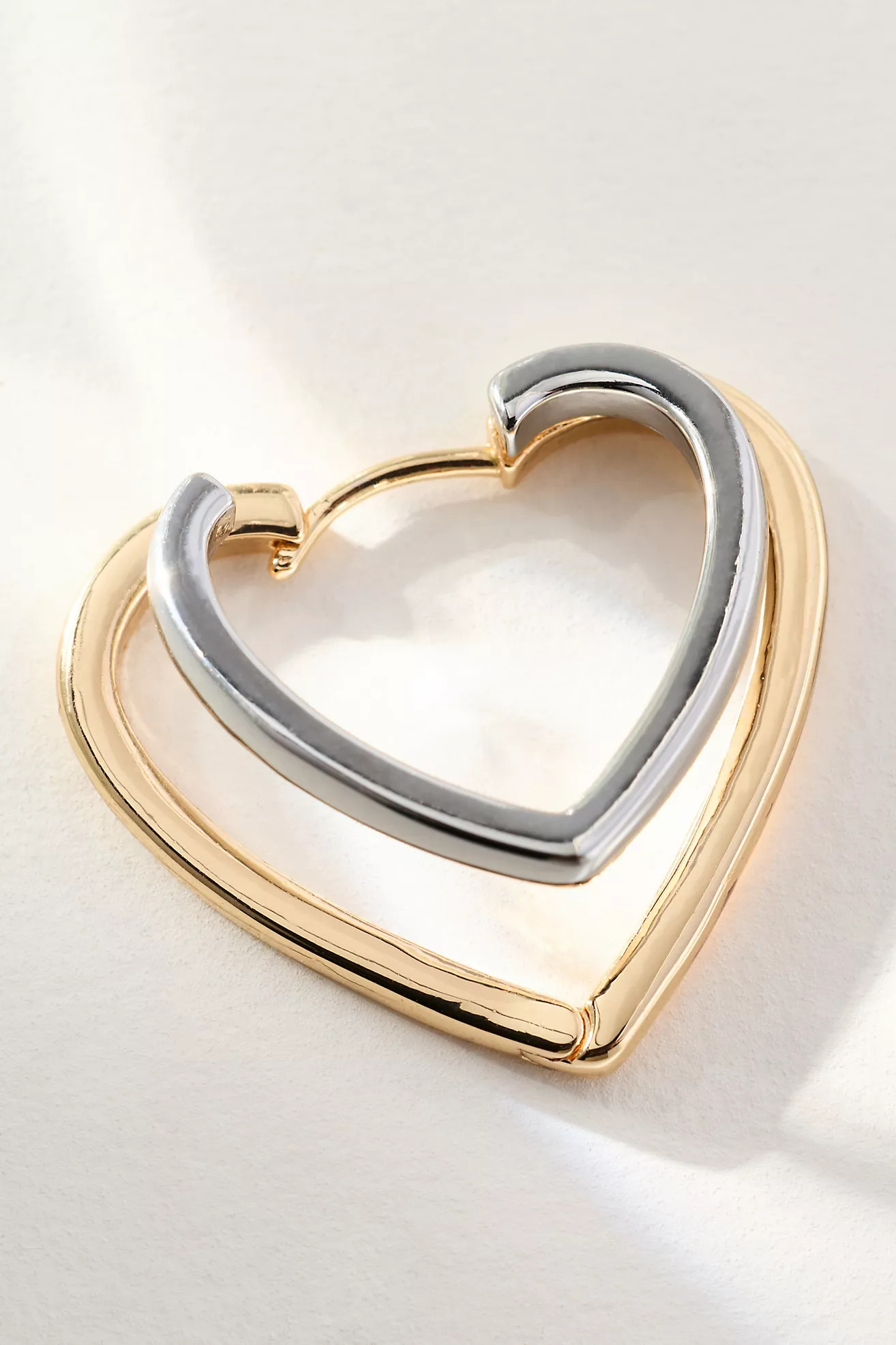 Double Heart Earrings | Anthropologie (US)