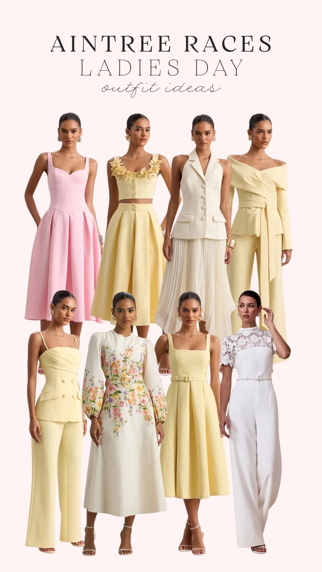 The perfect spring occasion wear outfits 🌸✨ 

Ladies day outfits, dresses, races, spring wedding guest dress, yellow, pink

#LTKwedding #LTKdresses #LTKspring