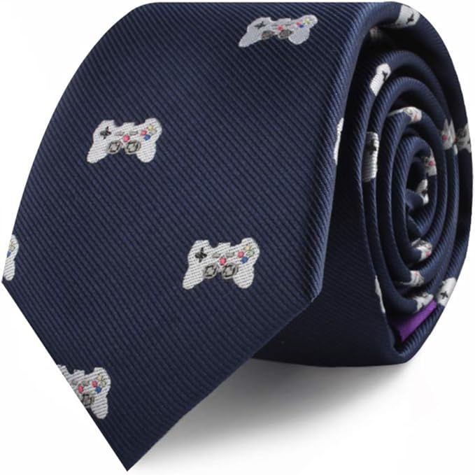 Sports & Speciality Ties | Neckties for Men | Woven Skinny Neck Ties | Present for Work Colleague... | Amazon (US)