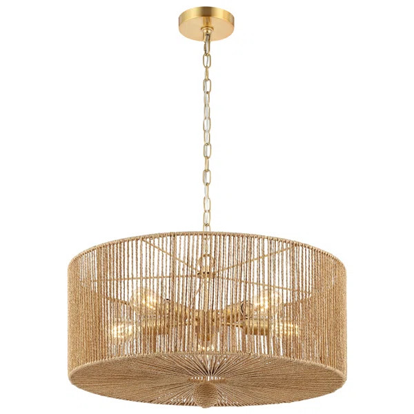 5 - Light Dimmable Drum Chandelier | Wayfair North America