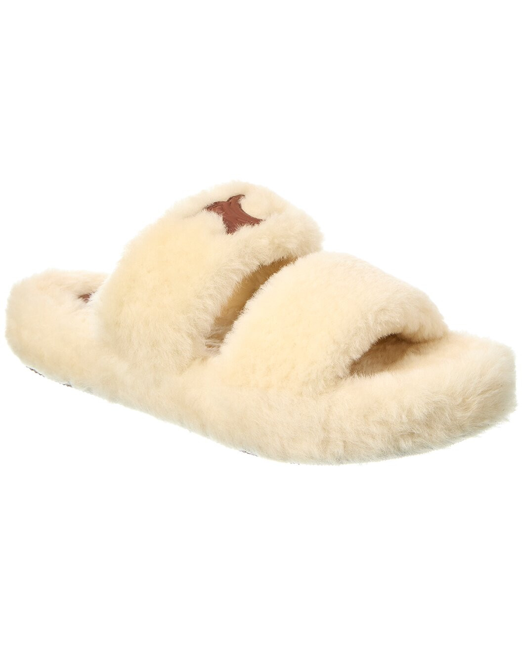 Triomphe Shearling Slide | Rue La La