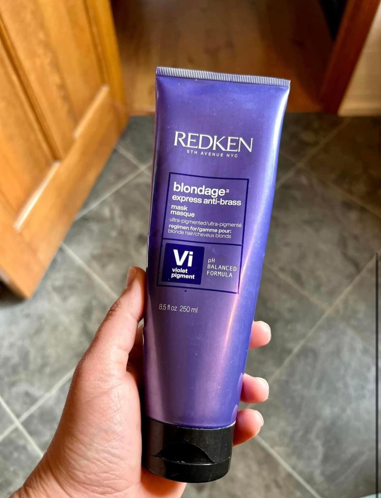 This purple hair mask is a game changer for blondes! I use it once a week and it gets all the brassiness out of my hair…and isn’t drying like most purple shampoos are! 10/10 recommend!

#LTKbeauty #LTKstyletip