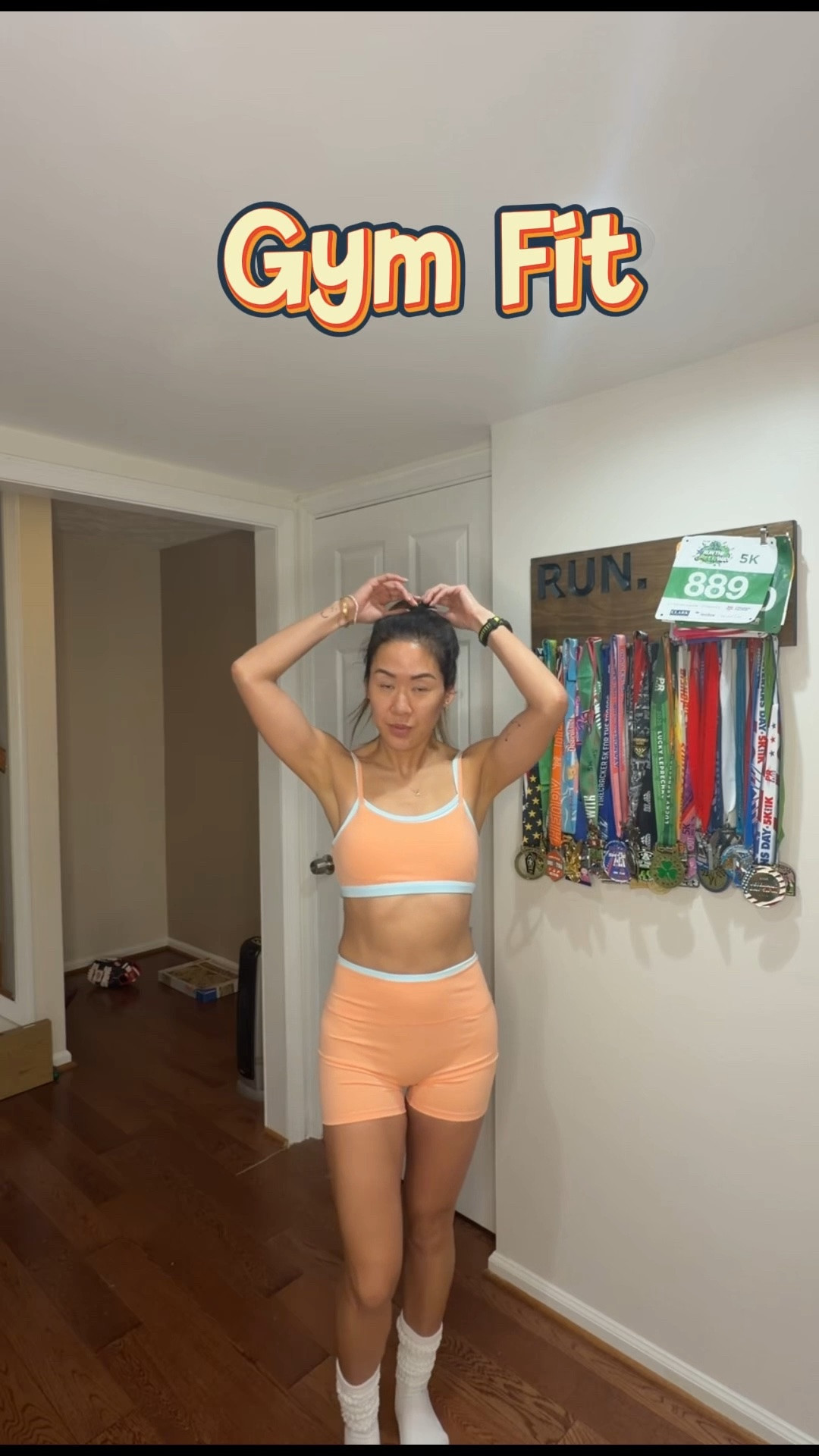 Another two-toned gym set. 

This one’s from Altar’d (unable to link sorry!). They have some cute activewear.  But as an alternative I’ve added my favorite double layered set from gold hinge.  Limited color options but let’s start with the basics.  Super comfy and flattering. 

For reference: I’m 5’5, 128 lbs, small bust and wear size Medium top and bottom.

#LTKootd #LTKActive #LTKgrwm