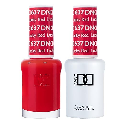 DND Gel Polish Set, Red Collection, UV/LED GelPolish and Air Dry Nail Lacquer, Matching Chip-Free... | Amazon (US)