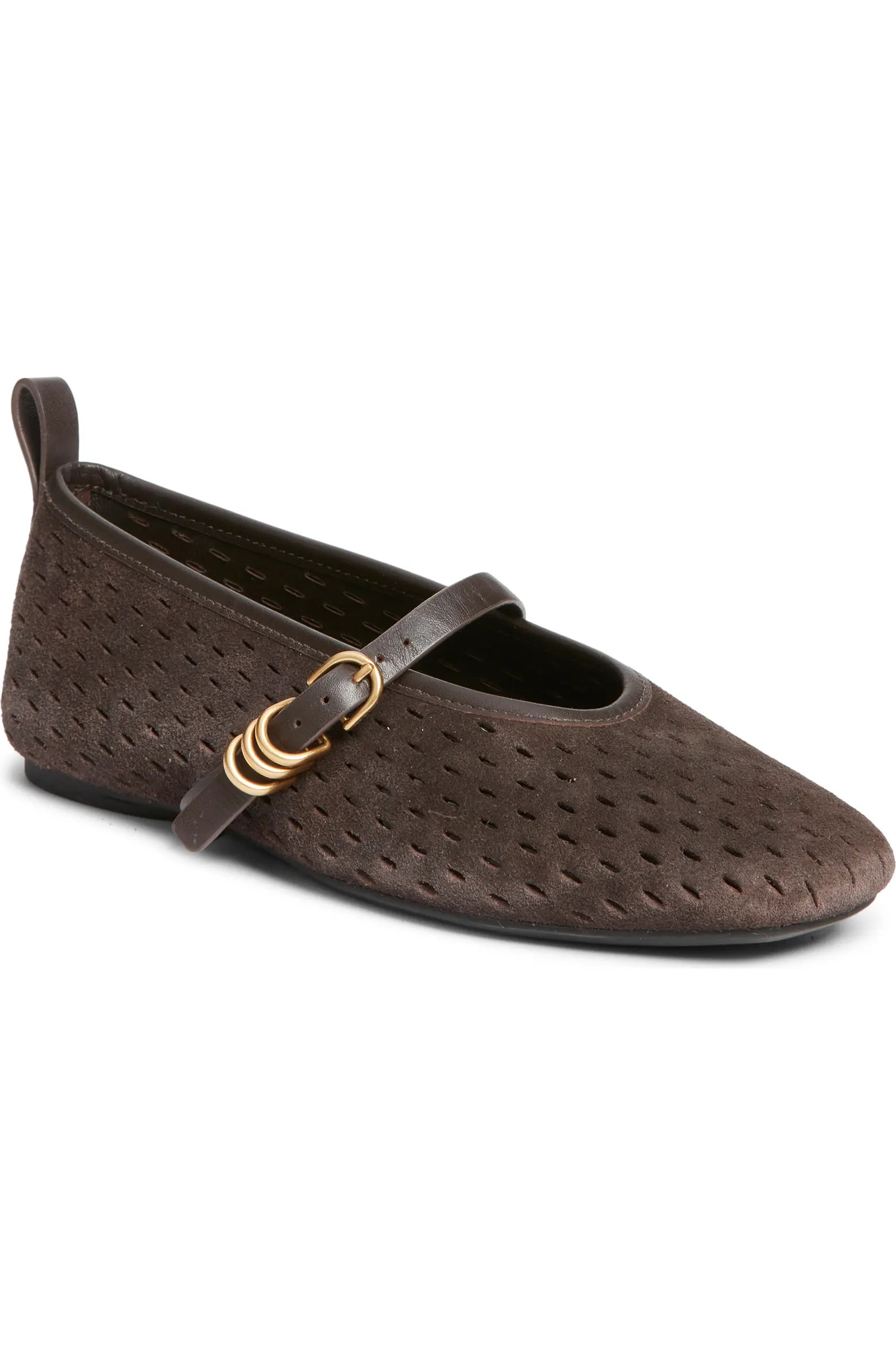 Spire Perforated Mary Jane Flat (Women) | Nordstrom | Nordstrom