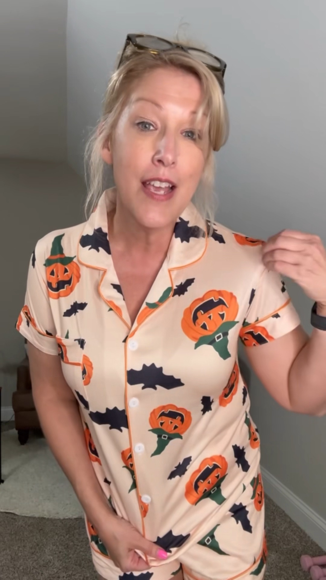 I love cute holiday pajamas, but I love them even more when I’m hanging out with my kids and grands in them. And I don’t care what holiday it is… if there are cute PJs involved, I’m probably buying them. 😂

Because the kids may grow up, but we still get to make the memories. 🤍

And yes, I linked these because LOOK AT THEM. 🎃

#LTKdayinmylife #LTKmomlife #LTKOver40