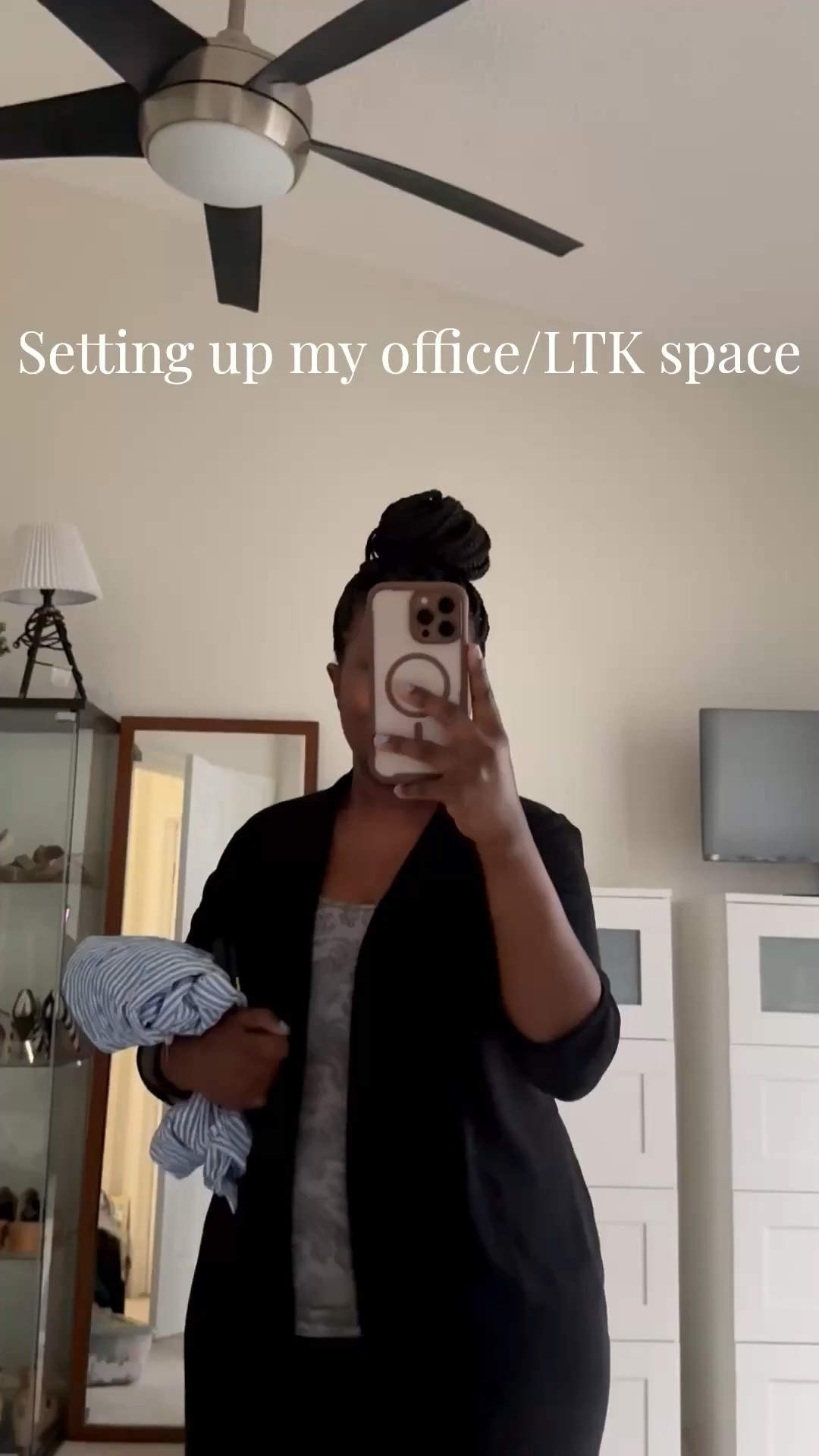 SecretsofYve: Loving my new mirror in my LTK content room/office! @Target  Ceiling light & fan @Wayfair 
#Secretsofyve #ltkgiftguide
Always humbled & thankful to have you here.. New posts daily at 3pm & 4:15pm EST. 
CEO: PATESI Global & PATESIfoundation.org
@secretsofyve : where beautiful meets practical, comfy meets style, affordable meets glam with a splash of splurge every now and then. I do LOVE a good sale and combining codes! #ltksalealert #ltku #ltkplussize #ltkmidsize #ltkover40 #ltkpetite #ltktall #ltkvlog #ltkstorytime 
#ltkdayinmylife #ltkmomlife secretsofyve

#LTKSeasonal #LTKHome #LTKMens