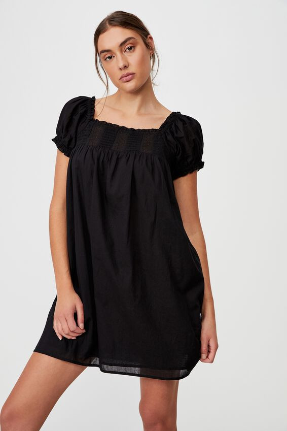 Woven Erica Short Sleeve Mini Tunic | Cotton On (ANZ)