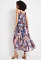 Patchwork Tiered Maxi Dress | Maurices