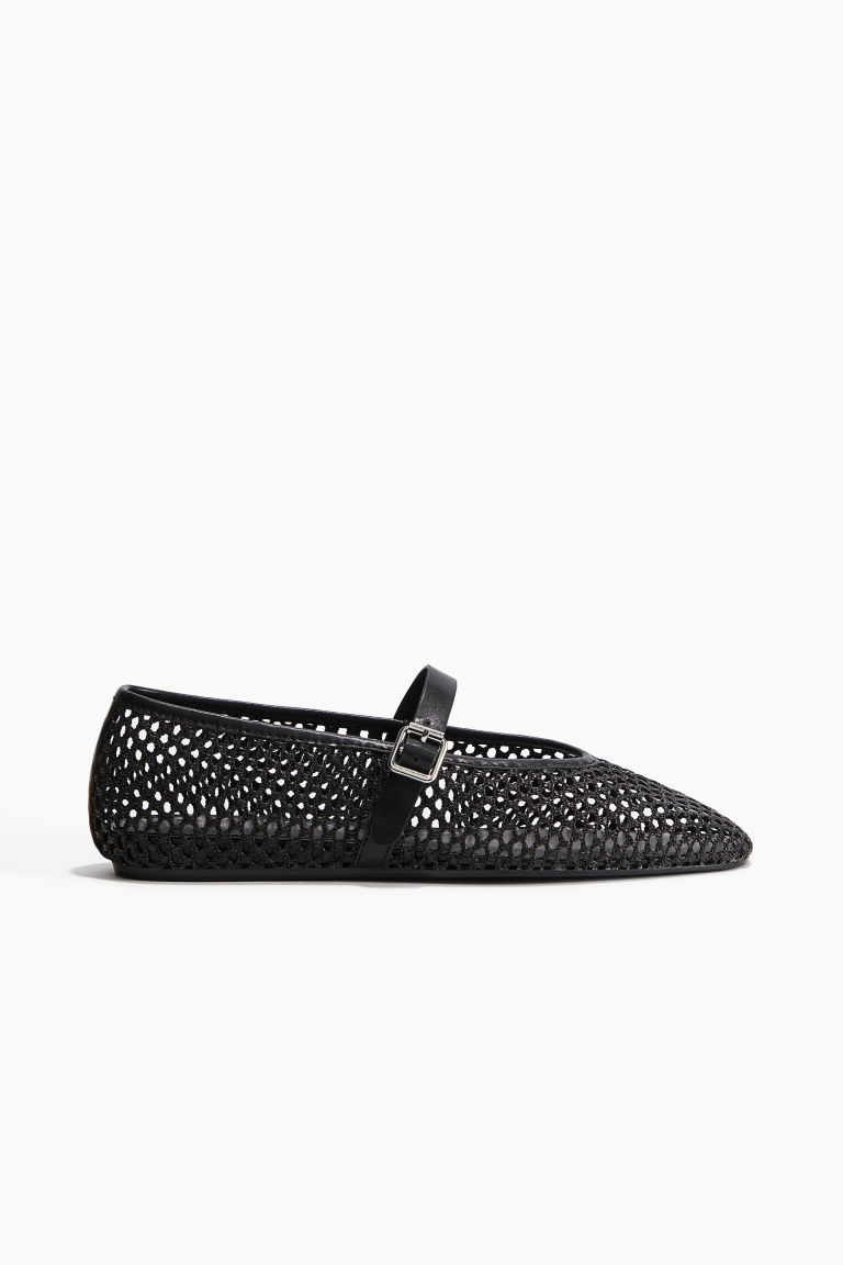 H & M - Braided Flats - Black | H&M (US + CA)