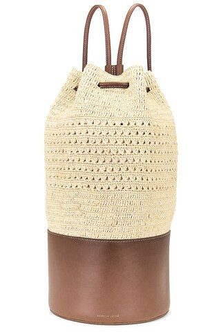 Janessa Leone Beca Backpack in Brown | FWRD 