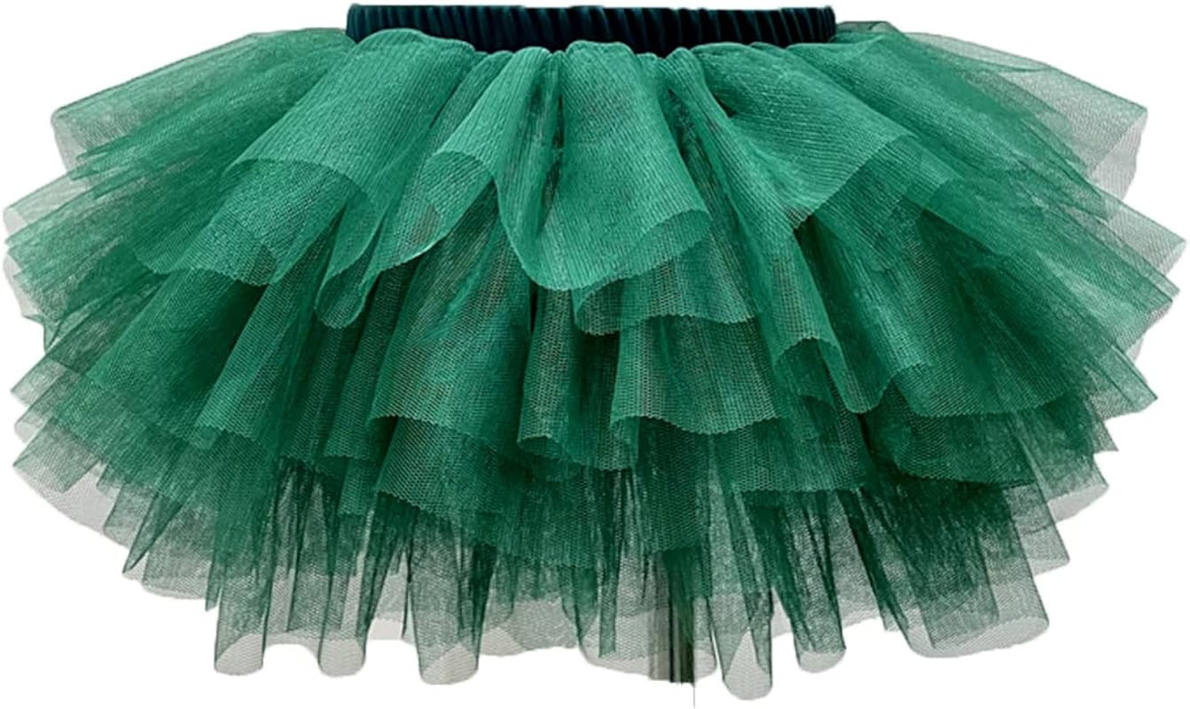 Colorful Childhood Baby Girls' Tutu Skirt Toddler 6 Layered Tulle Tutus 1-8T | Amazon (US)