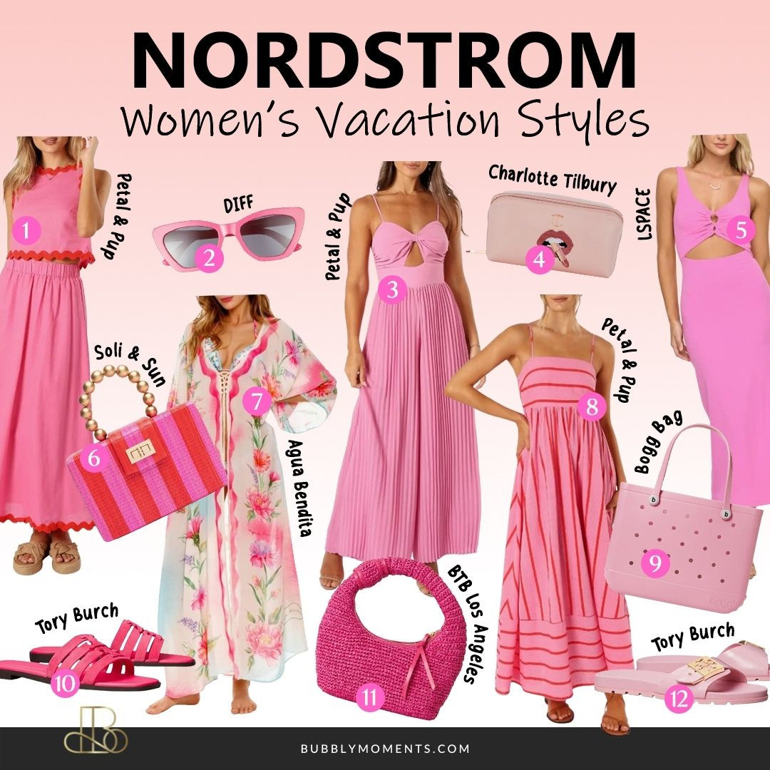 Vacation season is here, and I’ve found the ultimate wardrobe staples to elevate your getaway style! ✈️☀️ Whether you're lounging on the beach, strolling through tropical streets, or enjoying a cozy dinner by the water, these Nordstrom vacation essentials will have you looking effortlessly chic. From stylish swimsuits and breezy cover-ups to comfy sandals and the perfect sun hat, I’ve curated a collection that combines comfort and elegance, so you can look and feel amazing all vacation long. 🌴✨ Don't miss out—shop these must-have pieces now and get ready for your next adventure. Your vacation wardrobe is about to get a serious upgrade! 🌊👜

#LTKStyleTip #LTKTravel #LTKSwim #VacationStyle #NordstromFinds #SummerWardrobe #TravelStyle #BeachVibes #VacationOutfits #ResortWear #ChicTravel #VacationEssentials #NordstromStyle #TravelMustHaves #SummerFashion #TravelLooks #TropicalGetaway #BeachReady #OutfitInspo #ChicAndComfy #TravelFashion #VacationReady #AmazonFashion #Fashionista #WanderlustStyle #SummerTravel #StyleGoals 

 