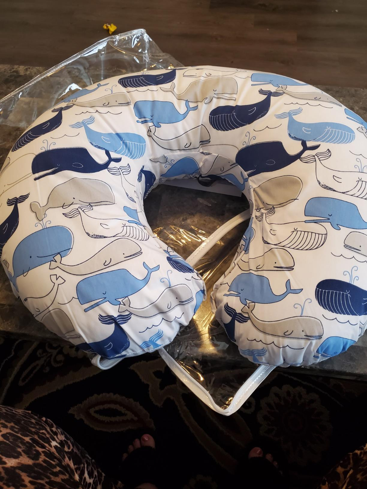 Boppy Nursing Pillow Original Support, Green Forest Animals, Ergonomic Nursing Essentials for Bot... | Amazon (US)