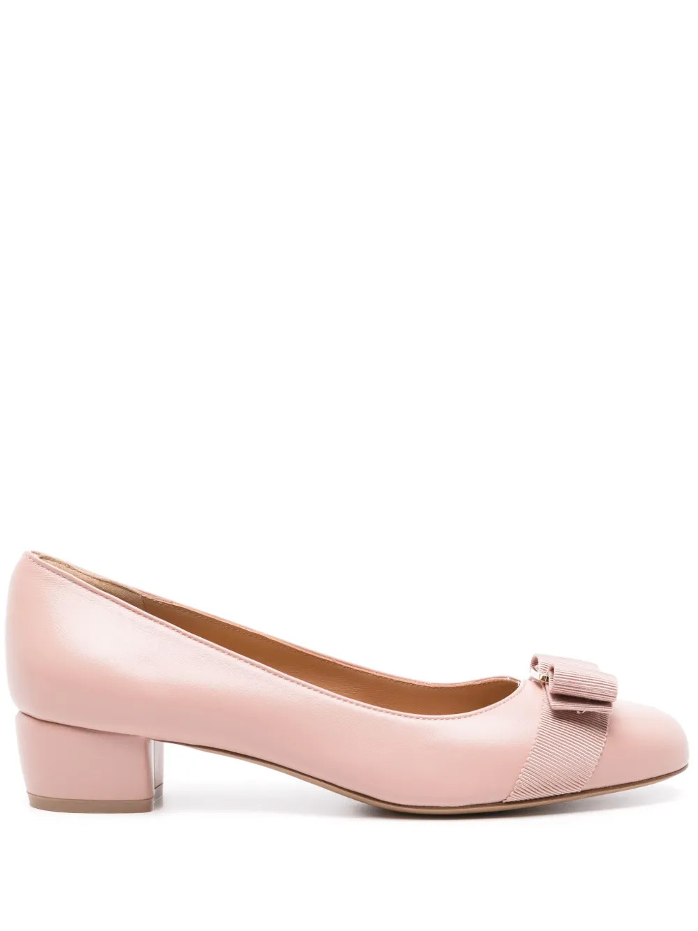 30mm Vara bow-detail leather pumps | Farfetch Global
