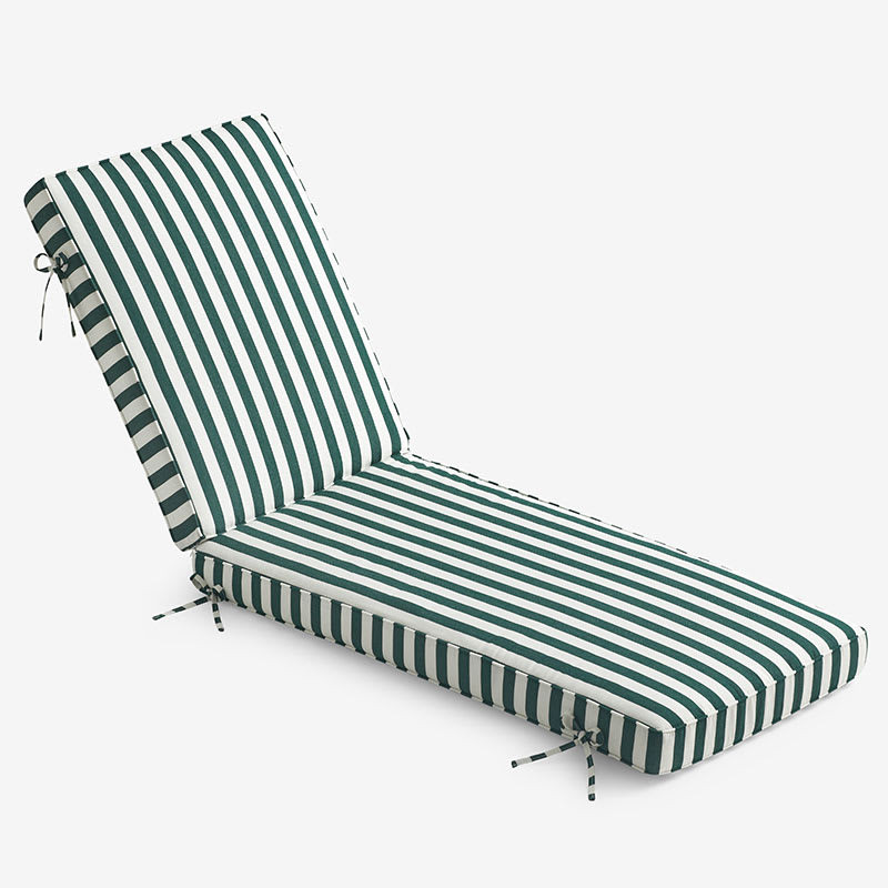 Chaise Lounge Cushion - Mason Stripe, Deluxe | The Company Store