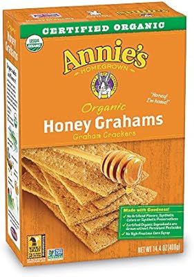Annie's Organic Graham Crackers, Honey Grahams, 14.4 Oz Box | Amazon (US)