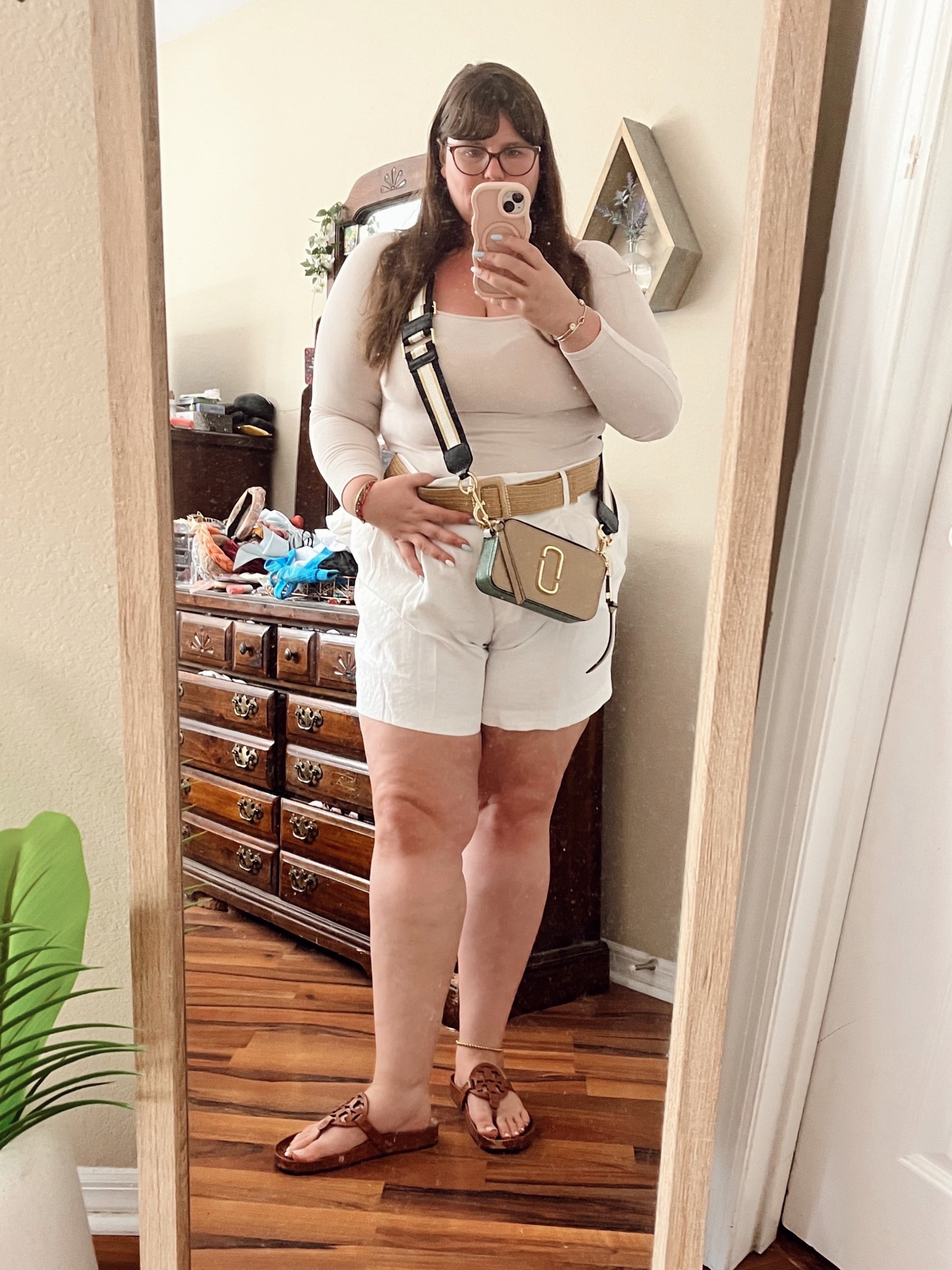 Spring OOTD 🌼 

Ltkgindsunder50 / ltkfindsunder100 / LTKSeasonal / LTKsalealert / LTKshoecrush / LTKitbag / plus size outfit / plus size / midsize outfit / shorts / belted shorts / Marc jacobs / Marc jacobs snapshot / Marc jacobs snapshot camera bag / camera bag / Marc jacobs bag / tory burch / tory burch shoes / sandals / Tory Burch sandals / ribbed top / long sleeved blouse / long sleeved top / ribbed long sleeved top / ribbed top / plus size shorts / midsize shorts / H&M / spring styles / spring outfit / spring outfits / sale / sale alert 

#LTKStyleTip #LTKMidsize #LTKPlusSize