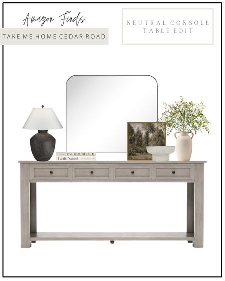 AMAZON HOME FINDS - console table and decor

Console table, entryway table, large mirror, arched mirror, table decor, table lamp, lamp, greenery, faux greenery, art, landscape art, home decor, shelf decor, wall decor, Amazon, Amazon home, Amazon finds 

#LTKsalealert #LTKhome #LTKfindsunder100
