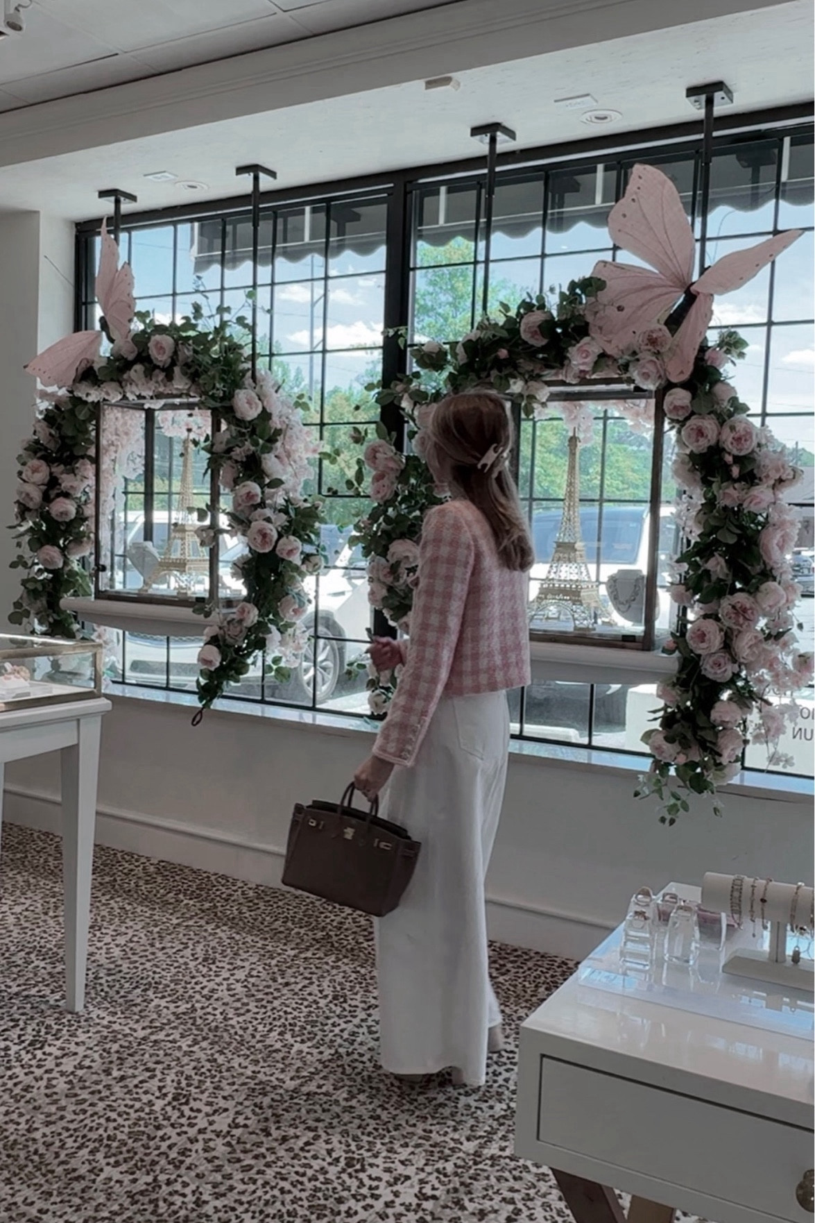 What to wear this spring! Pink gingham lady jacket and white jeans. 

#LTKtravel #LTKstyletip #LTKworkwear