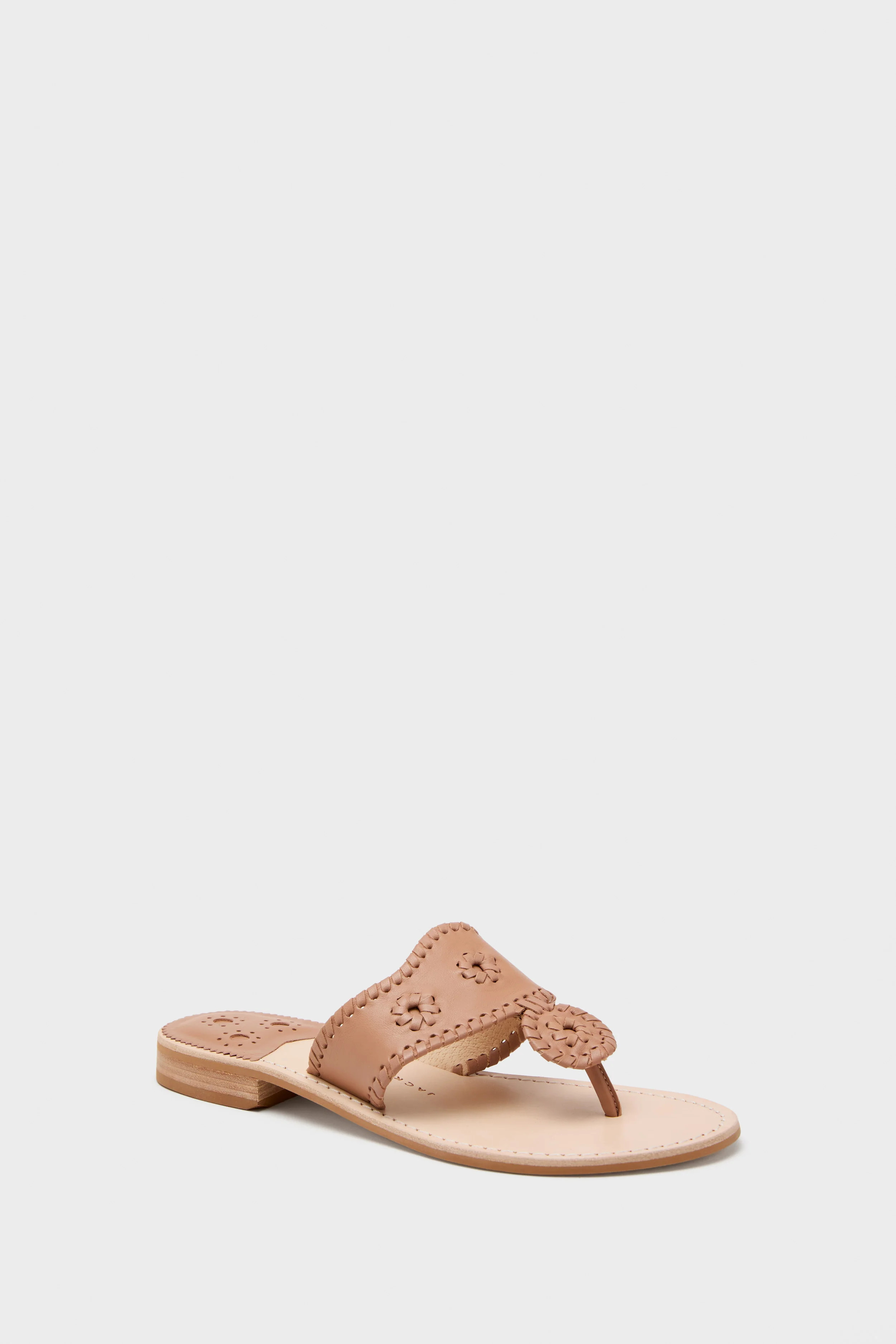 Cafe Au Lait Jacks Flat Sandals | Tuckernuck (US)