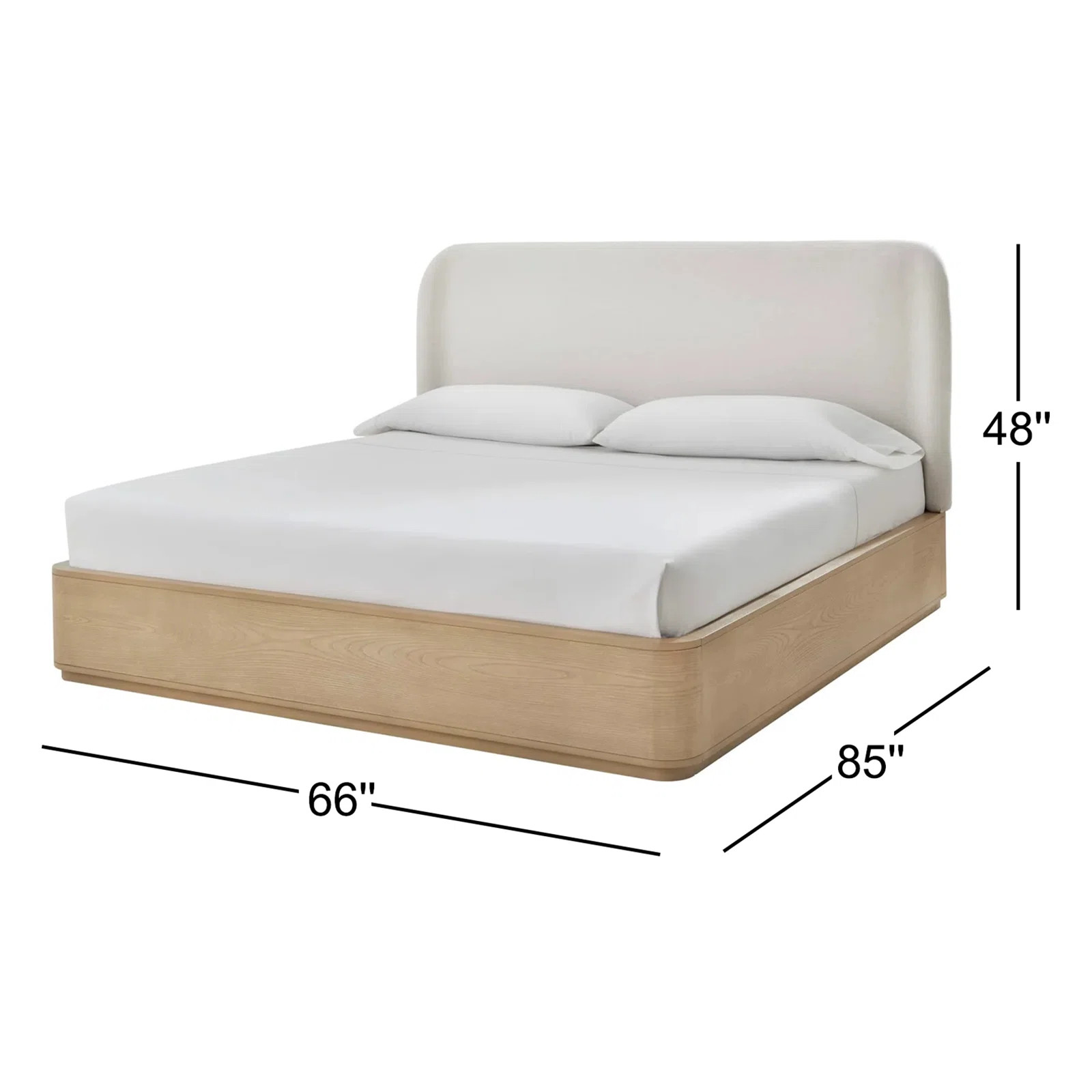 Lucie Platform Bed | Joss & Main