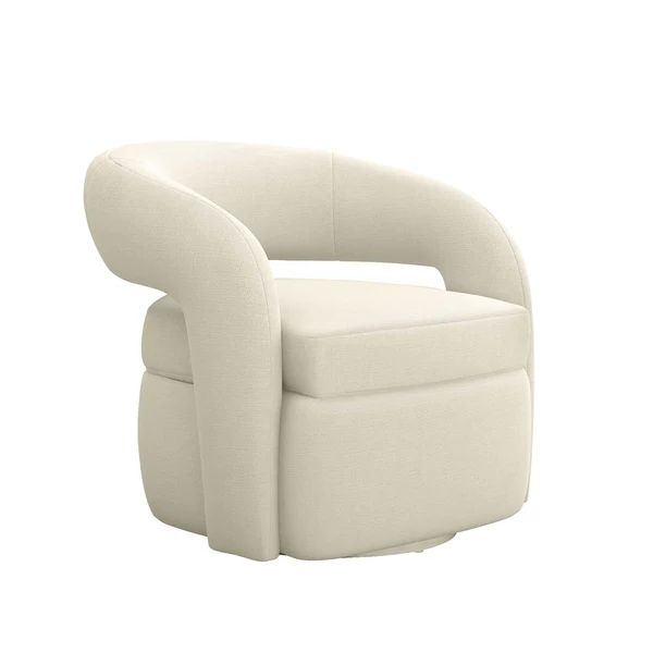 Interlude Home Targa Swivel Chair - Available in 2 Colors | Alchemy Fine Home