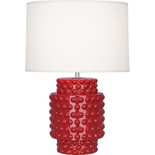 Robert Abbey Dolly Ruby Red Glazed Textured Ceramic One Light Accent Lamp Rr801 | Bellacor | Bellacor