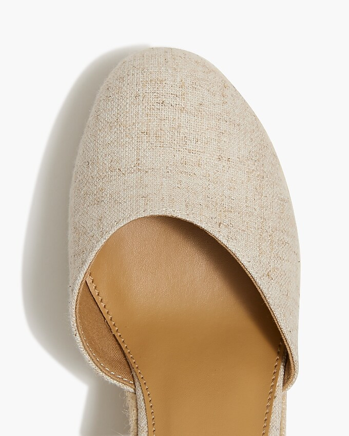 Ankle-strap espadrille wedges | J.Crew Factory