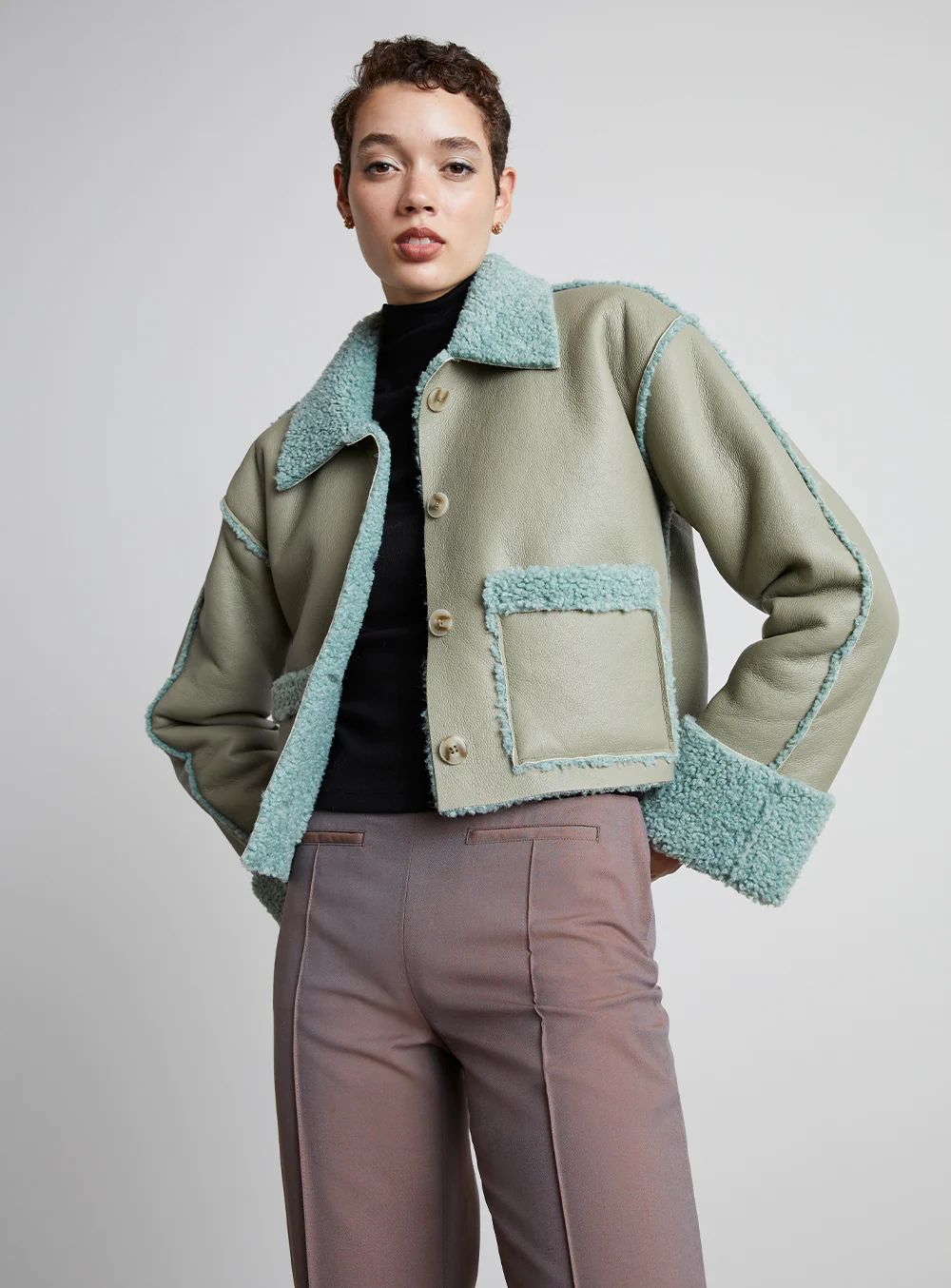 Billy Faux-Shearling Jacket | Who What Wear Collection