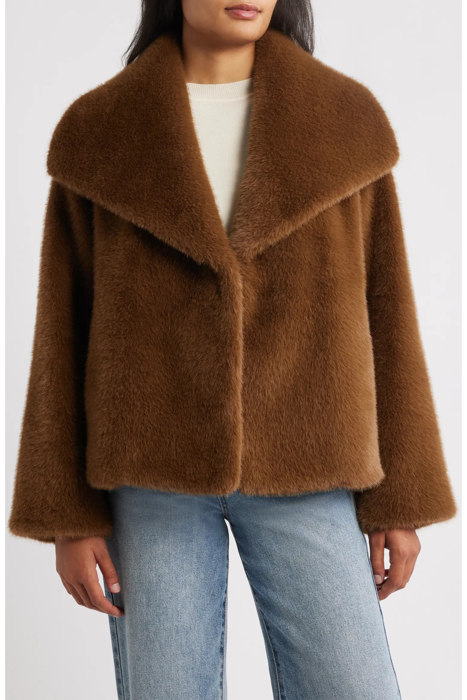 Faux Fur Jacket (Women) | Nordstrom | Nordstrom