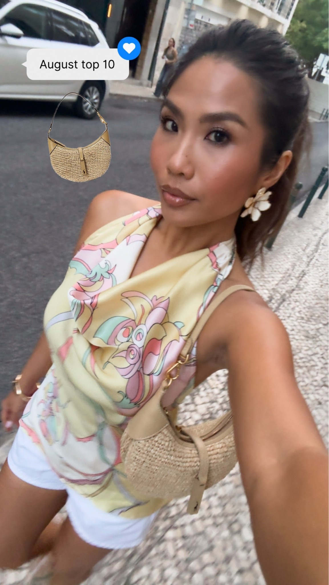 August top 10 💘 raffia mini bag!! I love the Ralph Lauren polo ID bags and this raffia one has been one of my most worn bags this year!!

#LTKootd