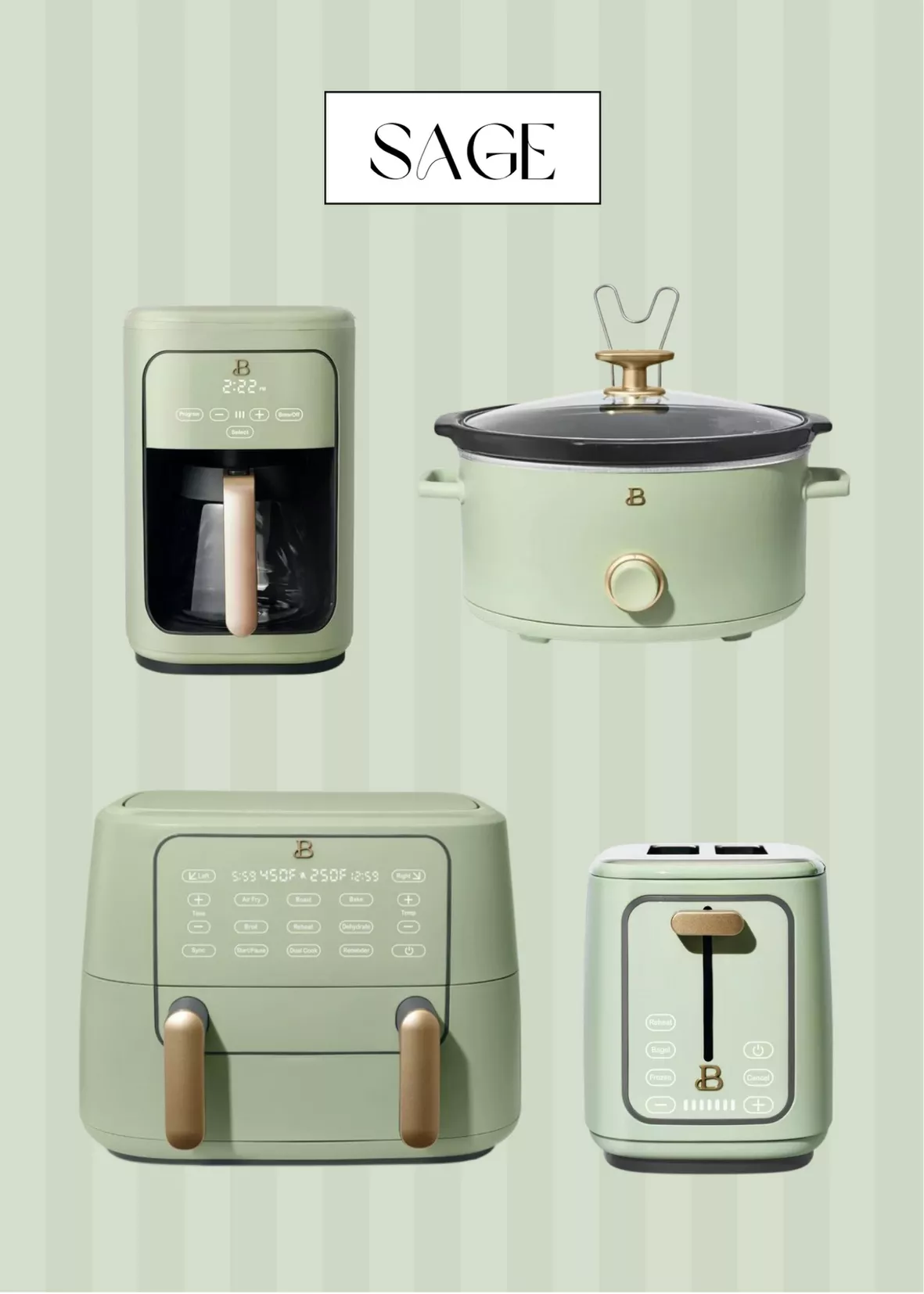  Beautiful 9QT TriZone Air Fryer, by Drew Barrymore (Black  Sesame) : Home & Kitchen