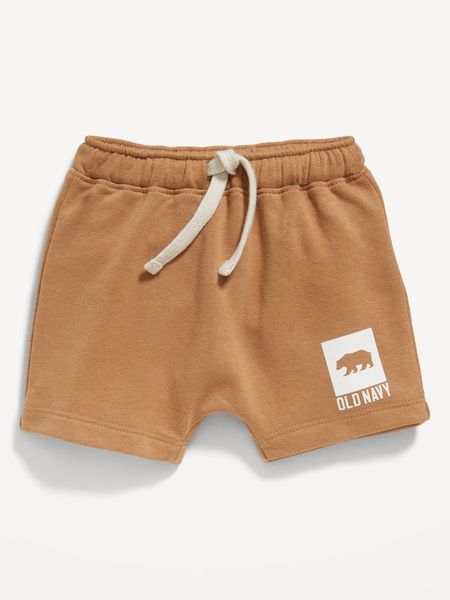 Unisex Logo-Graphic Pull-On Shorts for Baby | Old Navy (US)