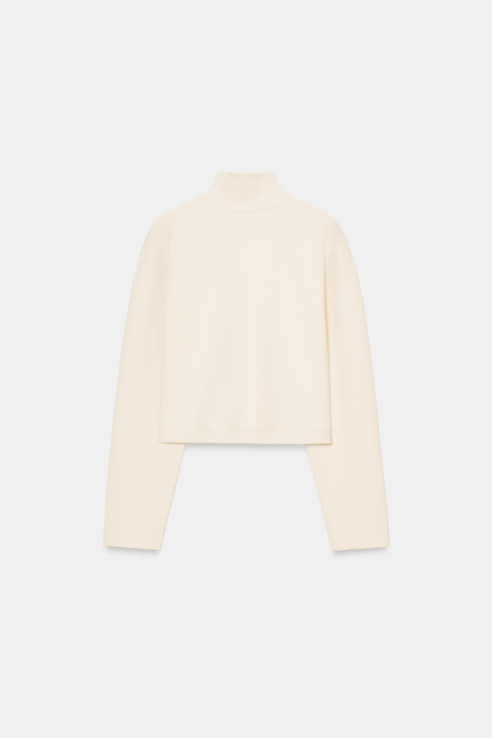 INTERLOCK POLO SWEATSHIRT | Zara US