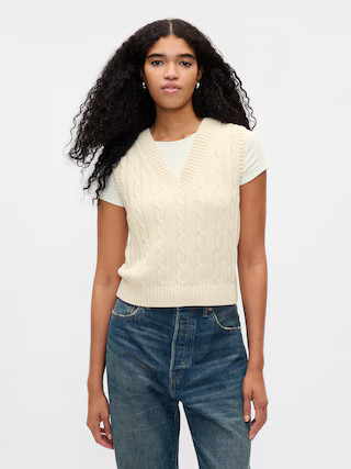 Oversized Sweater Vest | Gap (CA)