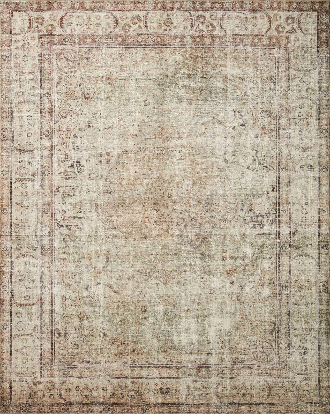 Margot Oriental Antique/Sage Area Rug | Wayfair North America