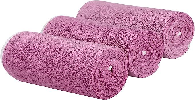 BuiltFit Microfiber Gym Towels for Sweat Sports Yoga Workout Towel for Men and Women, Super Absor... | Amazon (US)