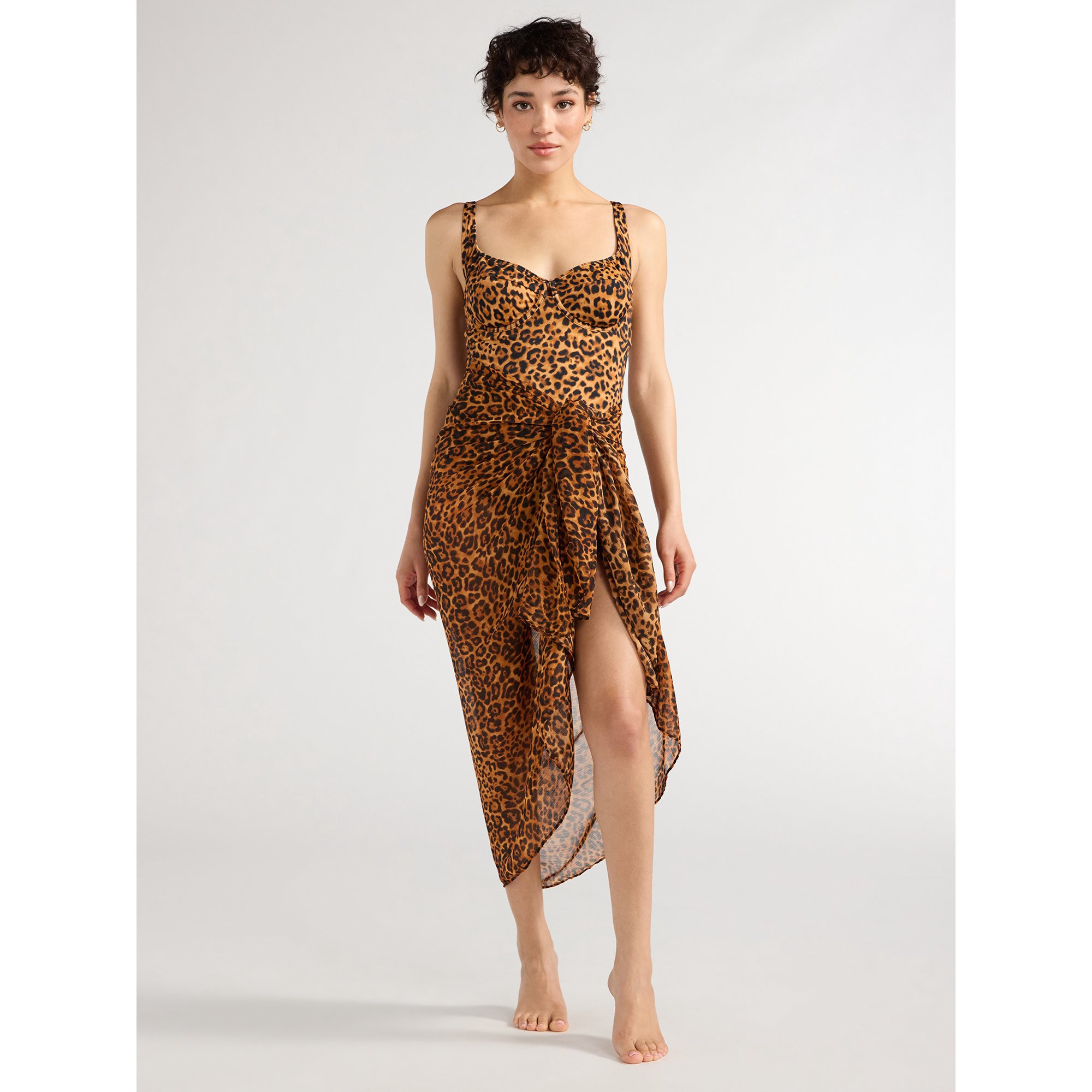 Sofia by Sofia Vergara Women's Printed Pareo, One Size - Walmart.com | Walmart (US)