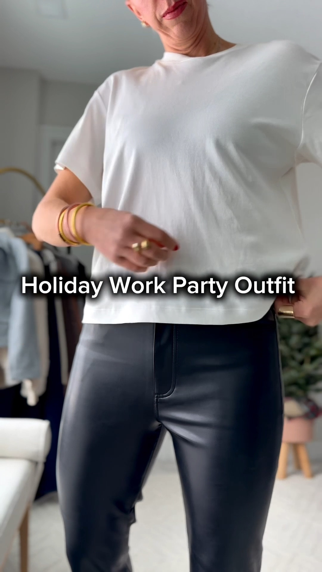 Perfect work party outfit! 



#LTKootd #LTKOver40 #LTKHoliday