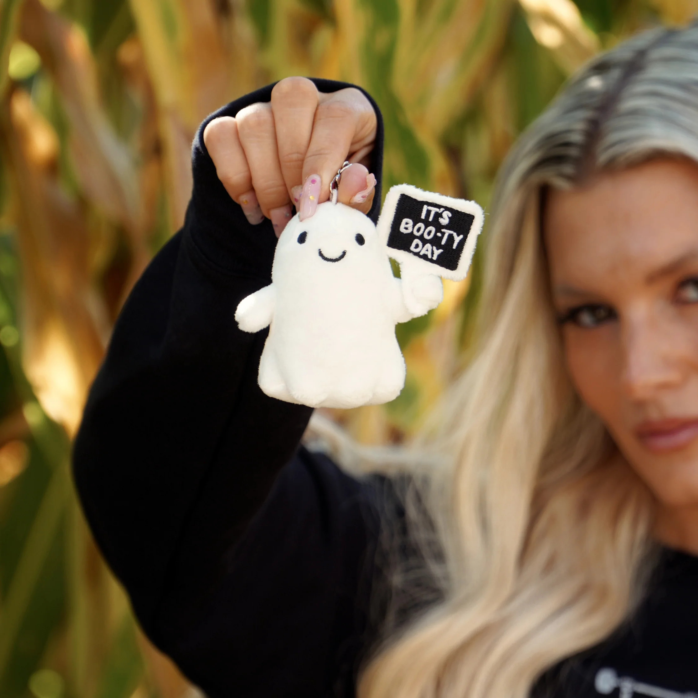 Boooty Ghost Keychain | SuzieB Fitness