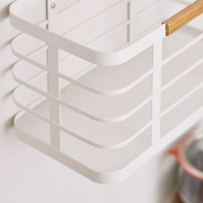 mDesign Metal Wall Mounted Baskets | West Elm (US)