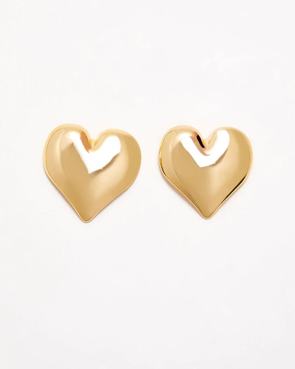 Soulmate Large Bubble Heart Earrings | VICI Collection