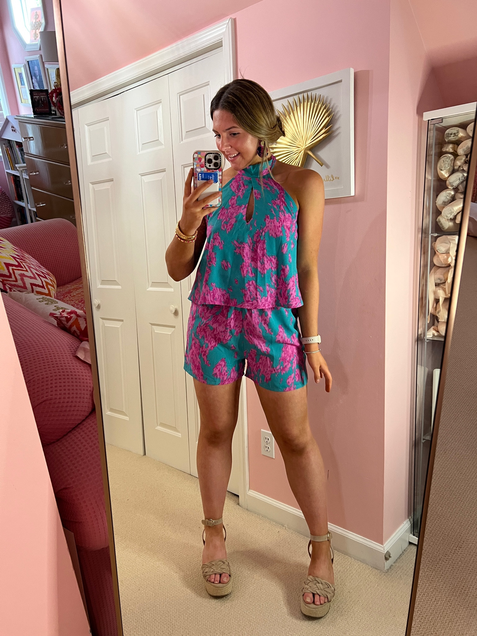 Ivy and Leo romper! I’m loving the halter look and this print! I included the jumpsuit style

#LTKstyletip