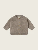 Oatmeal Wool Cardigan | Organic Zoo