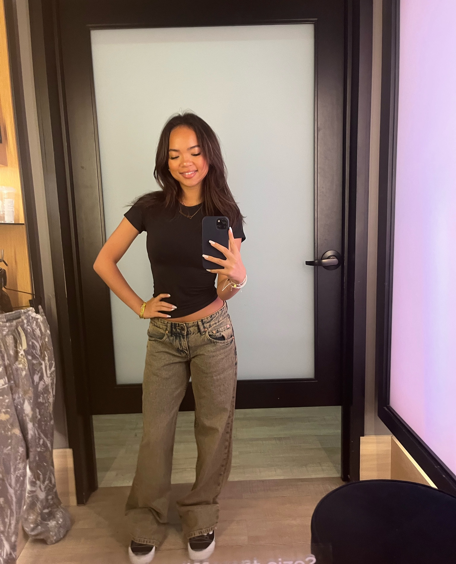 top size: xs
jean size: w24 l32

#LTKHoliday #LTKSeasonal