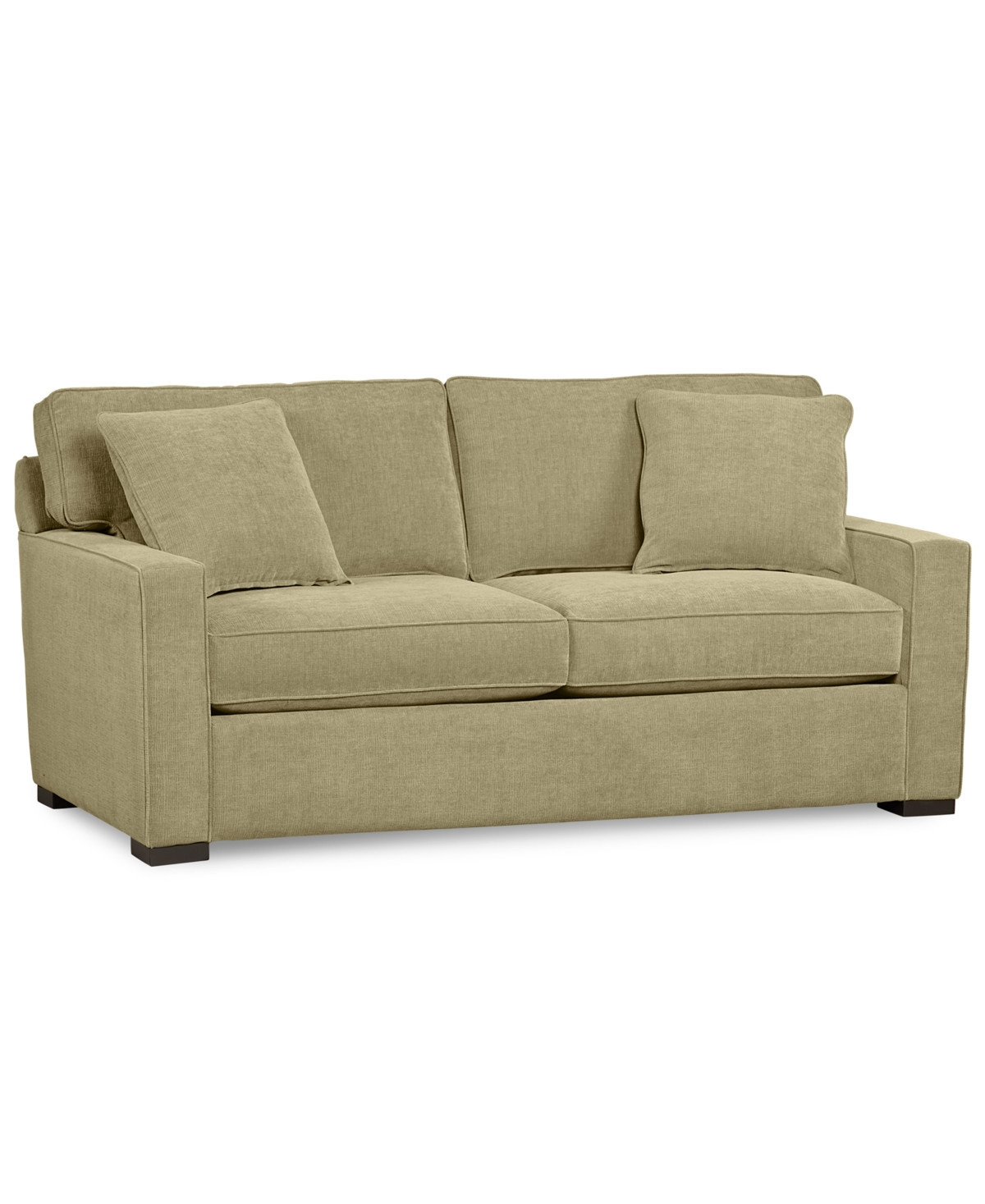 Radley 62" Fabric Loveseat, Created for Macy's - Heavenly Apple Green | Macy's