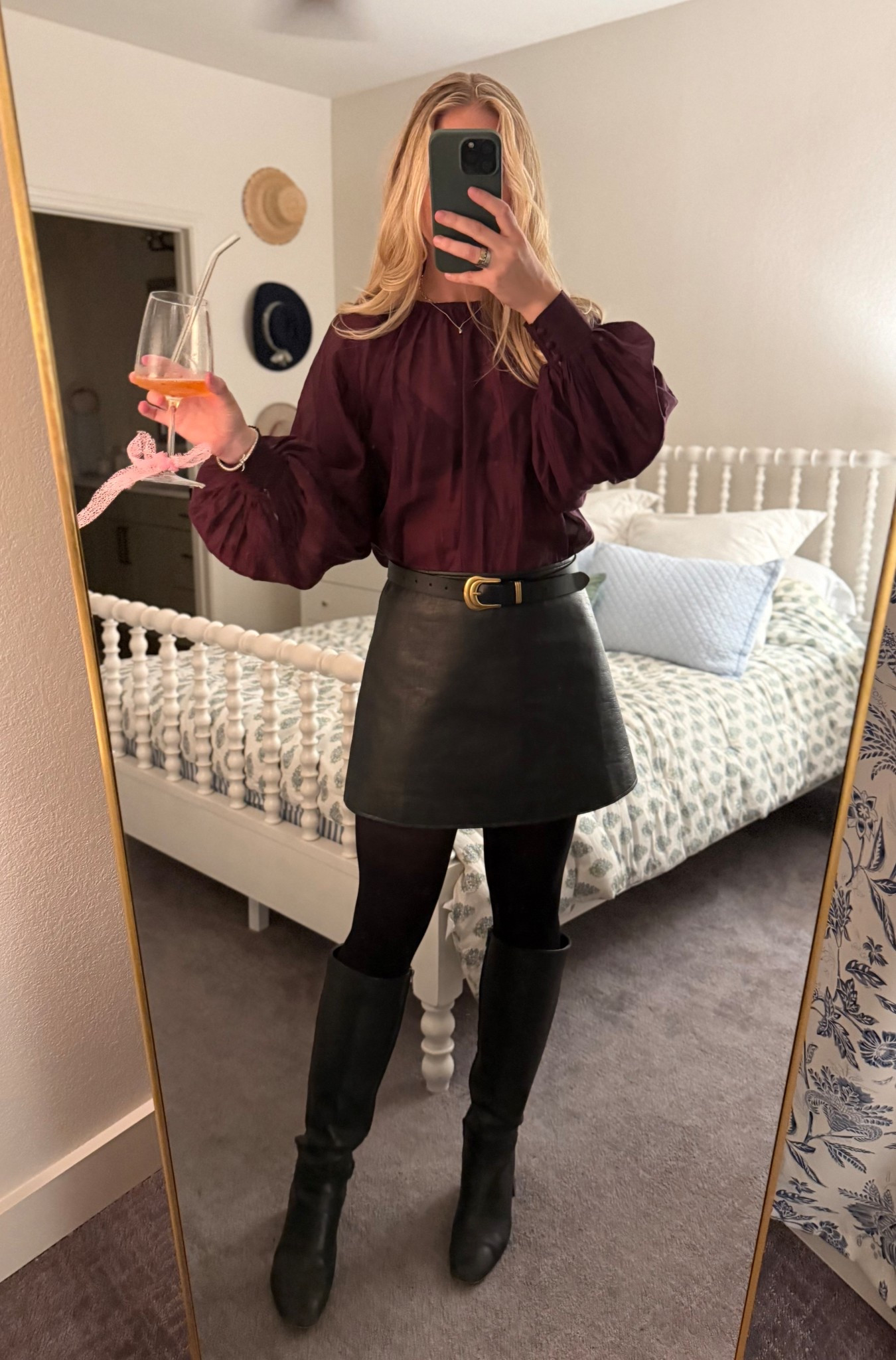 Holiday party look!


Black skirt
Short black skirt
Black mini skirt
Black leather skirt
Tuckernuck skirt
High waisted skirt
Leather skirt
Black boots
Tall black boots
Knee high boots
Heeled boots
Black belt
Gold belt
Black and gold belt
Maroon top
Long sleeve top
Going out top
Party top
Burgundy top
Wine top
Revolve
Astr top
Party outfit
Going out look
Holiday party outfit
Christmas outfit
Christmas party outfit
Nye outfit
Nye look
New Year’s Eve outfit
Winter outfit
Winter style
Fall outfit
Fall style
Black outfit
Black tights
Black sheer tights

#LTKFindsUnder100 #LTKootd