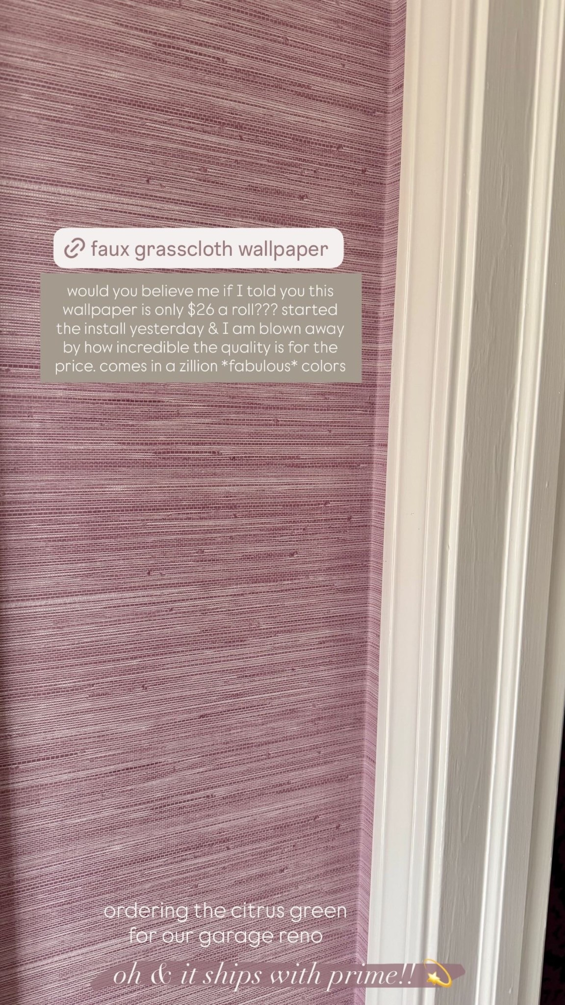 Blown away at how amazing this wallpaper is!! 🌟 Under $30 & a slew of fabulous colors available

#LTKFindsUnder50 #LTKHome #LTKdayinmylife